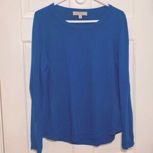 LOFT Blue Sweater in Size Large